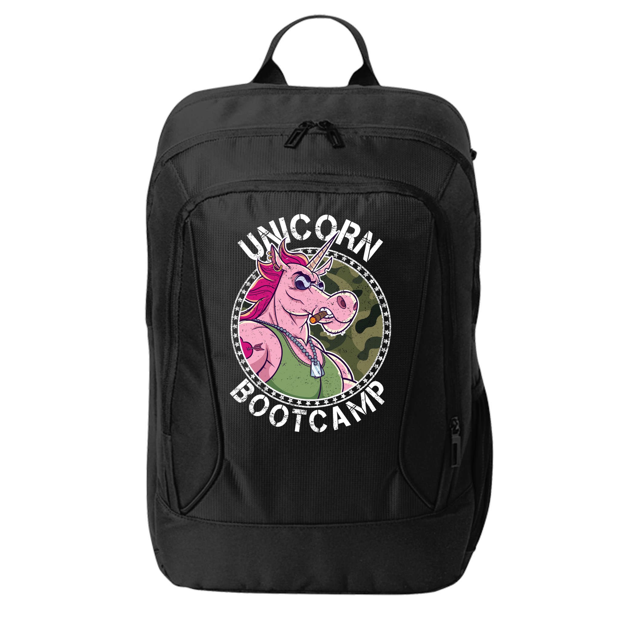 Unicorn Boot Camp City Backpack