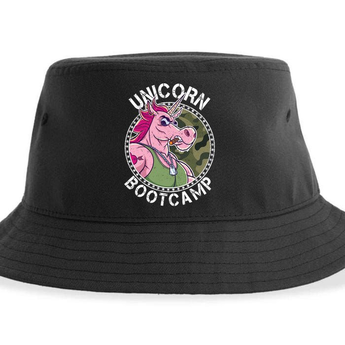 Unicorn Boot Camp Sustainable Bucket Hat