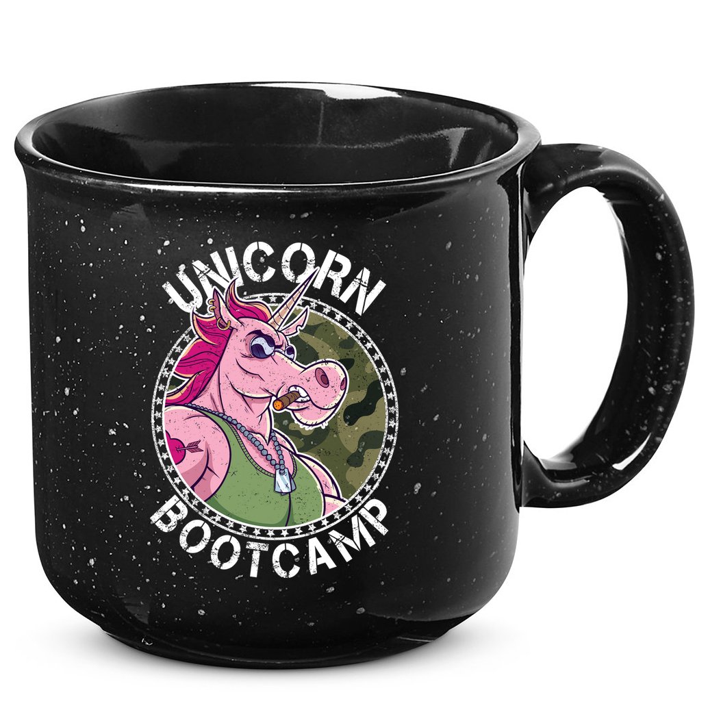 Unicorn Boot Camp 15oz Campfire Ceramic Mug