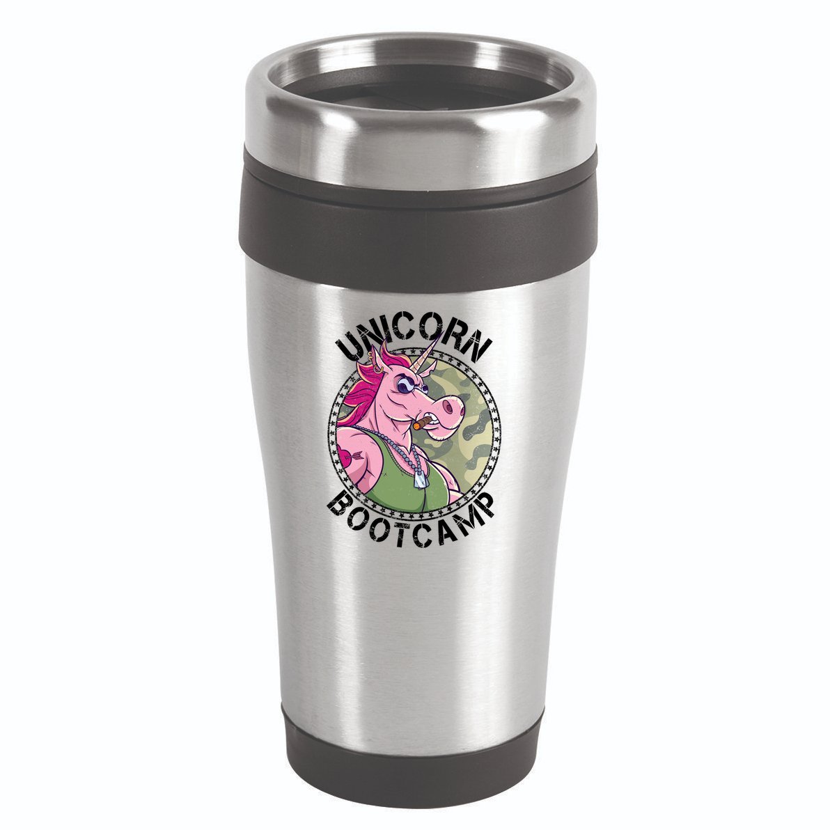 Unicorn Boot Camp 16oz Travel Tumbler
