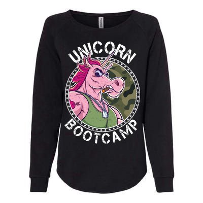 Unicorn Boot Camp Womens California Wash Sweatshirt