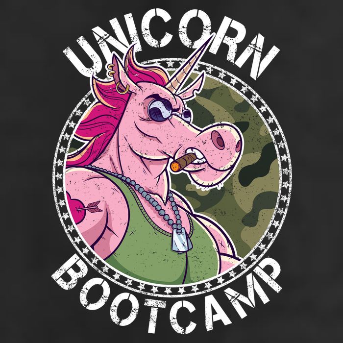 Unicorn Boot Camp Trucker Hat