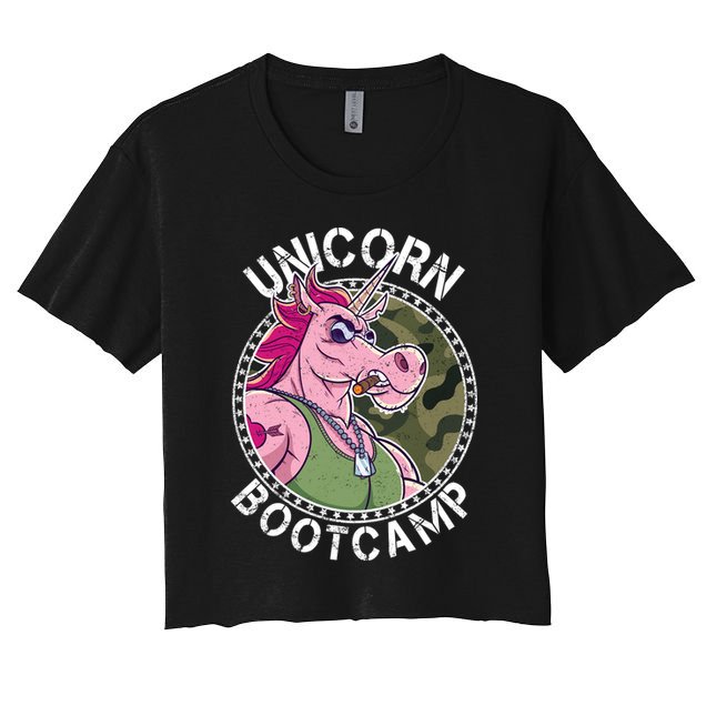 Unicorn Boot Camp Crop Top