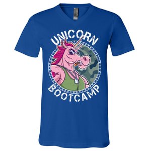 Unicorn Boot Camp V-Neck T-Shirt