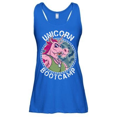 Unicorn Boot Camp Ladies Essential Flowy Tank