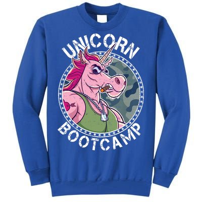 Unicorn Boot Camp Tall Sweatshirt