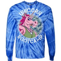 Unicorn Boot Camp Tie-Dye Long Sleeve Shirt