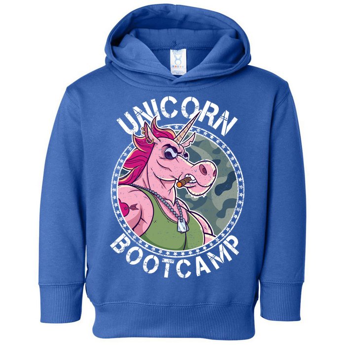 Unicorn Boot Camp Toddler Hoodie