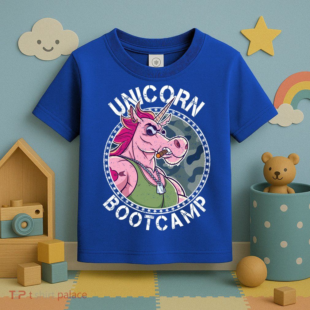Unicorn Boot Camp Toddler T-Shirt