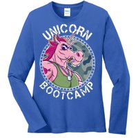 Unicorn Boot Camp Ladies Long Sleeve Shirt