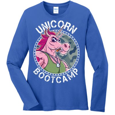 Unicorn Boot Camp Ladies Long Sleeve Shirt