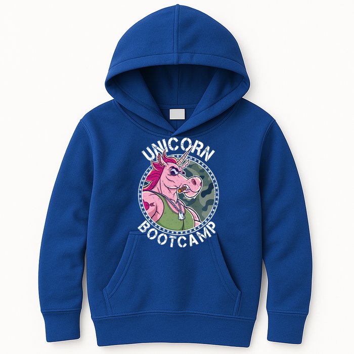 Unicorn Boot Camp Kids Hoodie