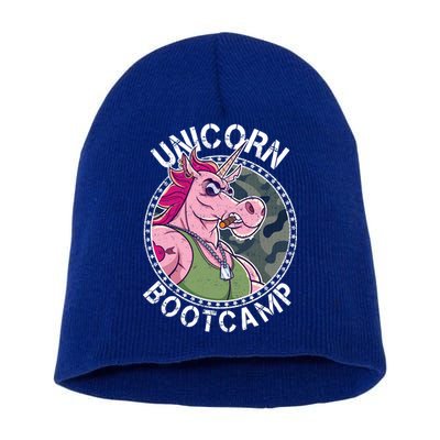 Unicorn Boot Camp Short Acrylic Beanie