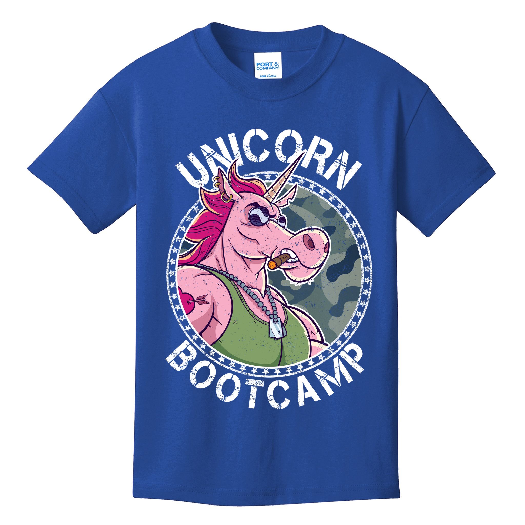 Unicorn Boot Camp Kids T-Shirt