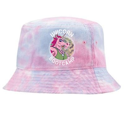 Unicorn Boot Camp Tie-Dyed Bucket Hat