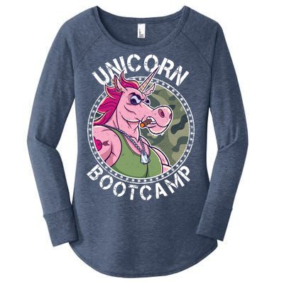 Unicorn Boot Camp Women's Perfect Tri Tunic Long Sleeve Shirt