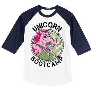 Unicorn Boot Camp Baseball Sleeve Shirt