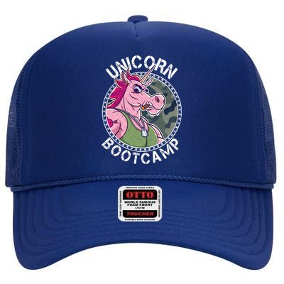 Unicorn Boot Camp High Crown Mesh Back Trucker Hat