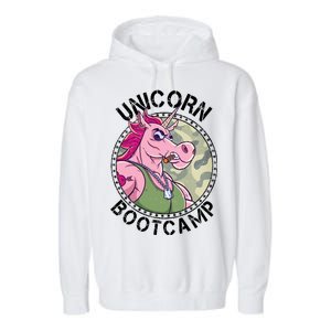 Unicorn Boot Camp Garment-Dyed Fleece Hoodie