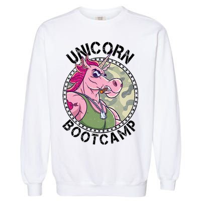 Unicorn Boot Camp Garment-Dyed Sweatshirt