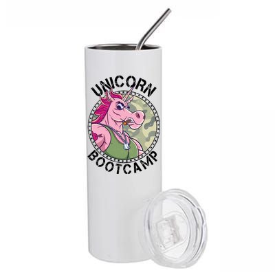 Unicorn Boot Camp Stainless Steel Tumbler