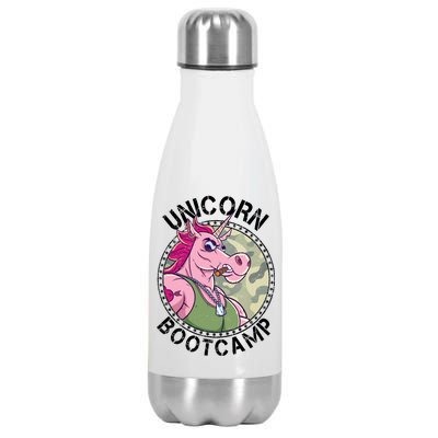 Unicorn Boot Camp Stainless Steel Insulated Water Bottle