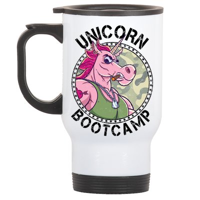 Unicorn Boot Camp Stainless Steel Travel Mug