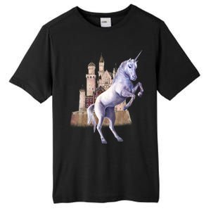 Unicorn Castle Tall Fusion ChromaSoft Performance T-Shirt