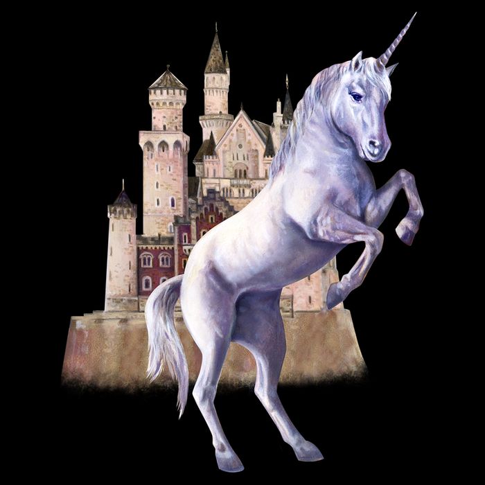 Unicorn Castle Bucket Hat