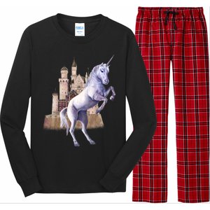 Unicorn Castle Long Sleeve Pajama Set