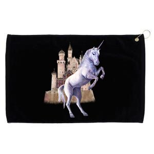 Unicorn Castle Grommeted Golf Towel