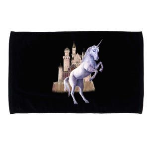 Unicorn Castle Microfiber Hand Towel