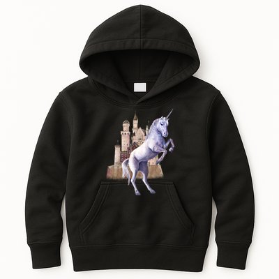 Unicorn Castle Kids Hoodie
