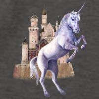 Unicorn Castle Vector Backpack