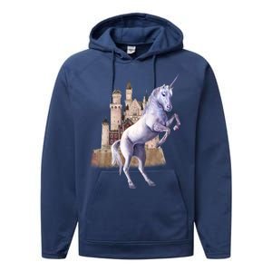 Unicorn Castle Performance Fleece Hoodie