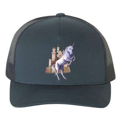 Unicorn Castle Yupoong Adult 5-Panel Trucker Hat