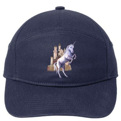 Unicorn Castle 7-Panel Snapback Hat