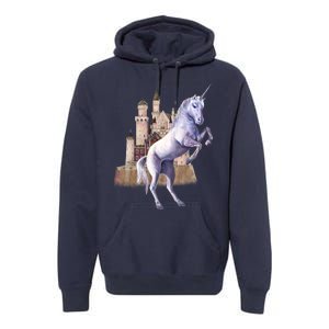 Unicorn Castle Premium Hoodie