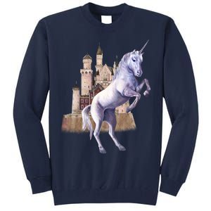 Unicorn Castle Tall Sweatshirt