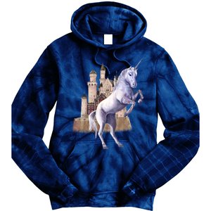 Unicorn Castle Tie Dye Hoodie