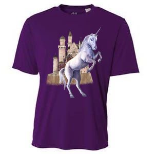 Unicorn Castle Cooling Performance Crew T-Shirt