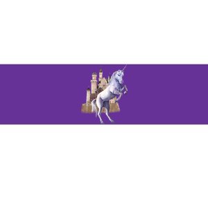 Unicorn Castle Bumper Sticker