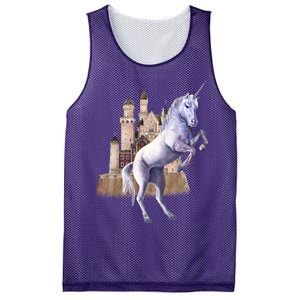 Unicorn Castle Mesh Reversible Basketball Jersey Tank