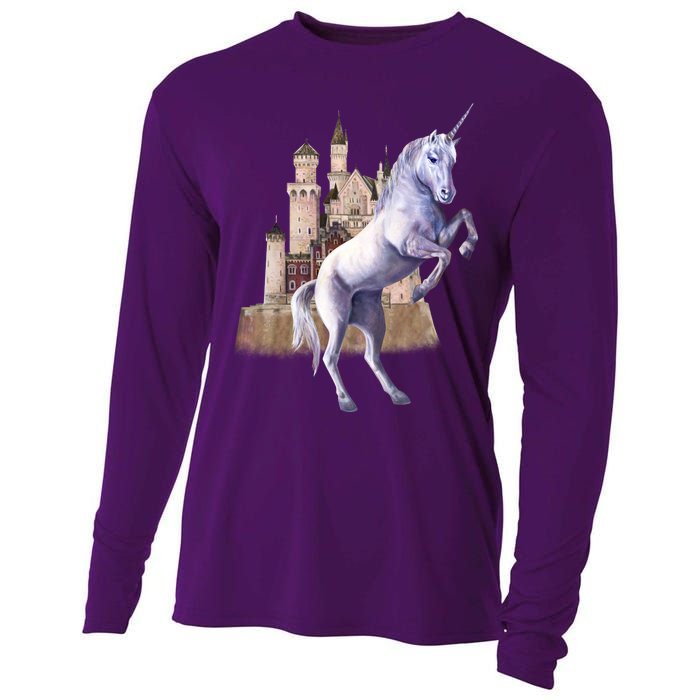 Unicorn Castle Cooling Performance Long Sleeve Crew