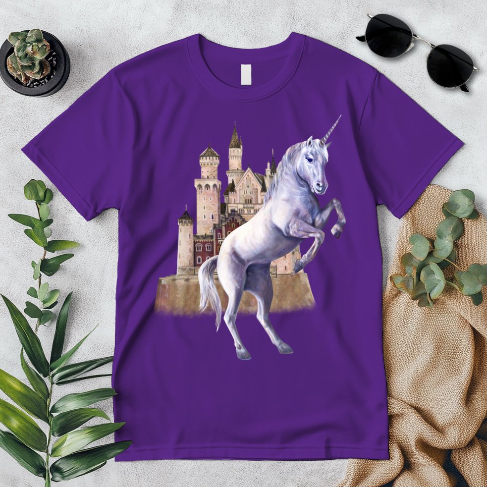 Unicorn Castle Premium T-Shirt