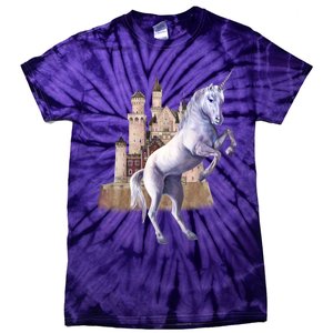 Unicorn Castle Tie-Dye T-Shirt