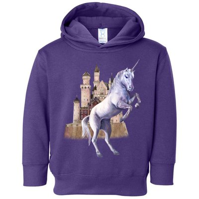 Unicorn Castle Toddler Hoodie