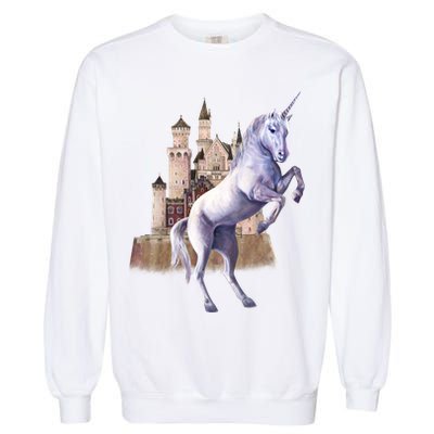 Unicorn Castle Garment-Dyed Sweatshirt