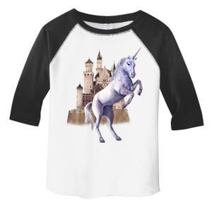 Unicorn Castle Toddler Fine Jersey T-Shirt