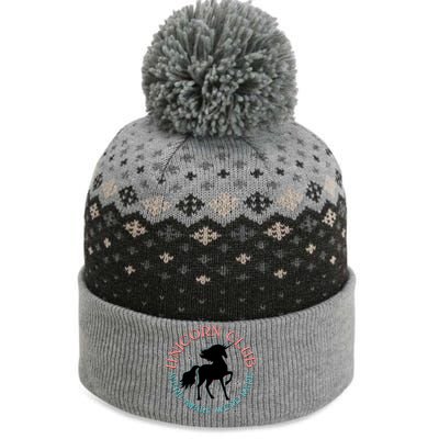 Unicorn Club We're Aware We're Rare The Baniff Cuffed Pom Beanie